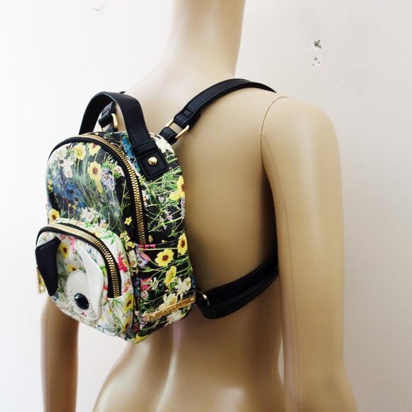 Betsey Johnson Dog/Puppy Floral Multicolor Mini Backpack NWOT! - Picture 4 of 10